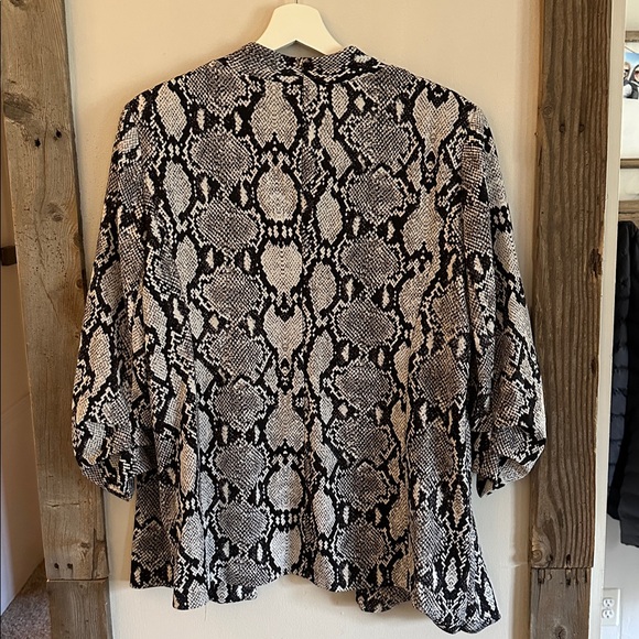 NYCC Snakeskin Print Blazer XL - Picture 3 of 9